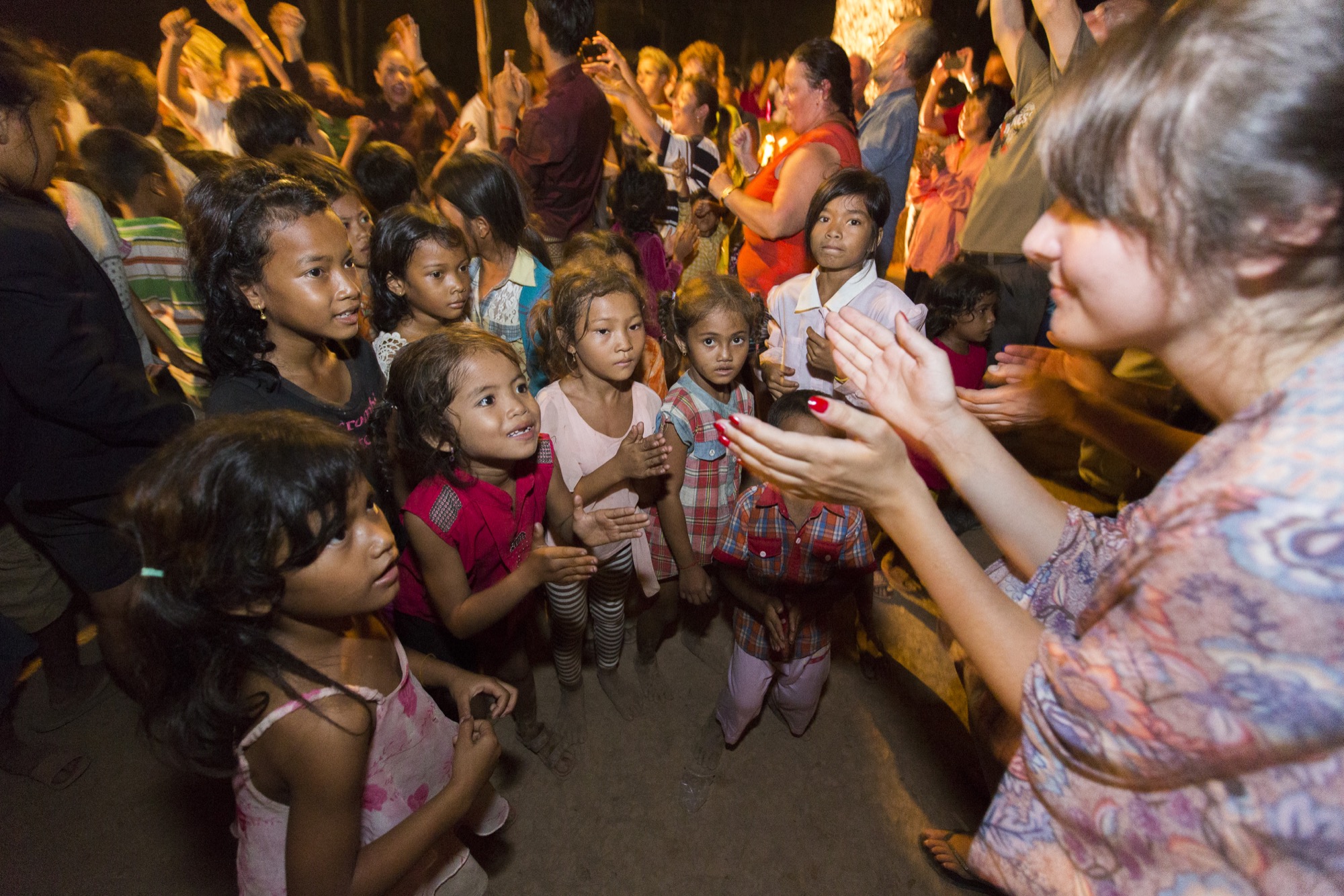 Pandaw RV Mekong Pandaw Visiting Schools.jpg